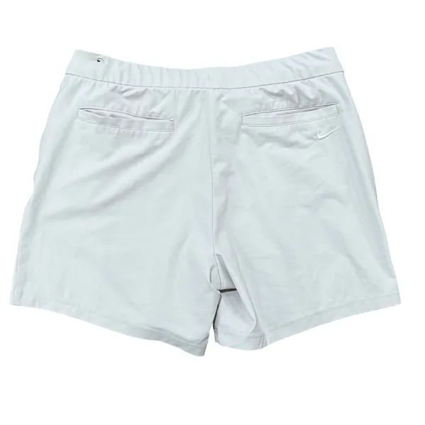 Nike Dri-FIT Womens Golf‎ Shorts beige Standard Fit Size Medium Athletic - Image 3