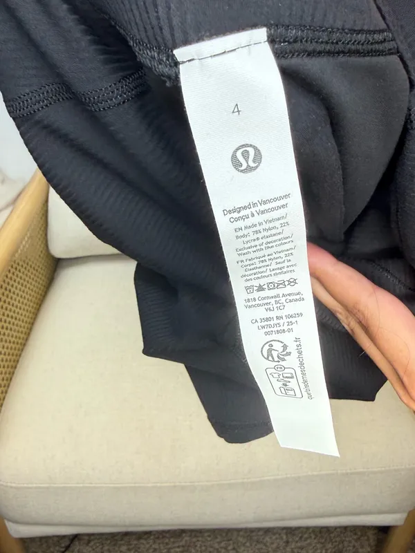 NWT Lululemon Align High-Rise Ribbed Short 6" Size 4 - Image 6
