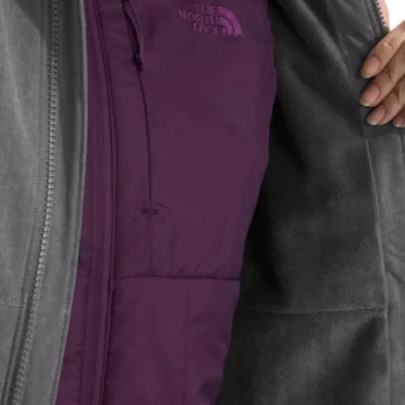The North Face Shelbe Raschel Fleece Lined Gray Zippered Gorpcore Jacket M - Image 8