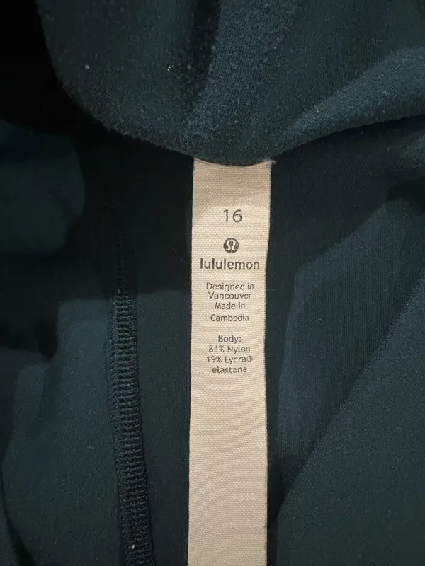 Lululemon Leggings Nocturnal Teal  - Image 2