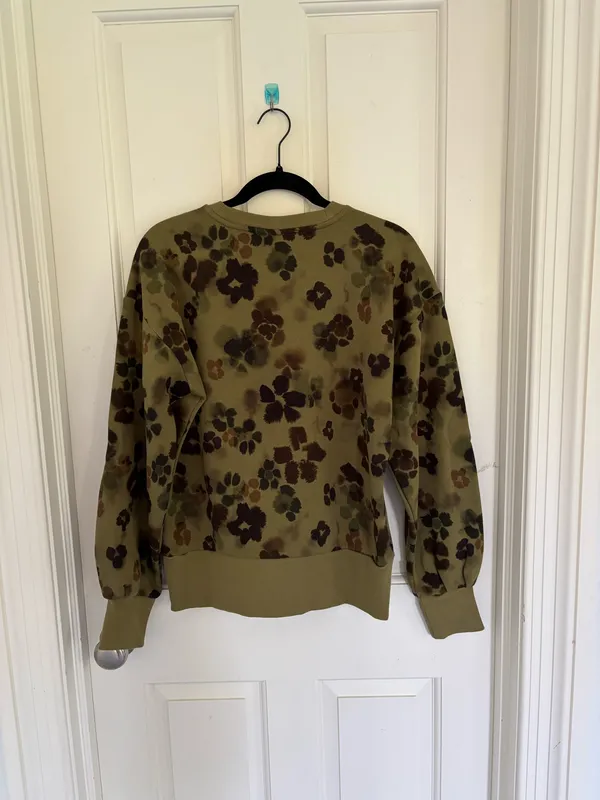 Anthropologie Scotch & Soda Forest Floral Sweatshirt - Image 5