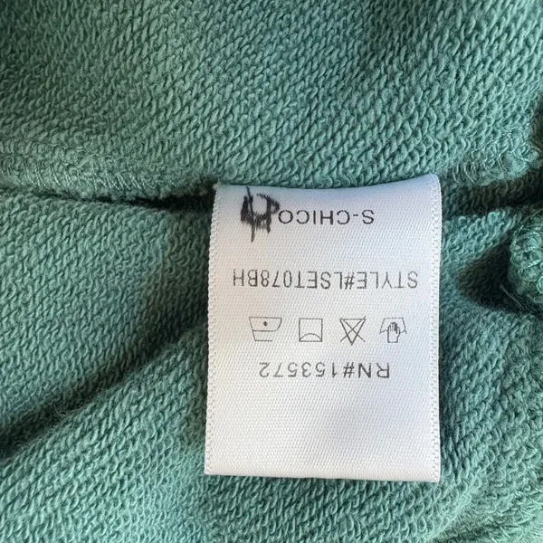 Böhme Lounge Shorts Comfy Drawstring Waist Casual Green Shorts‎ Size S - Image 9