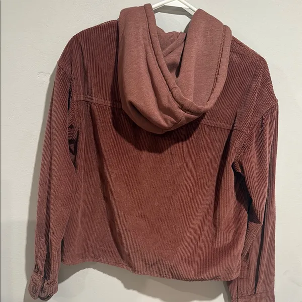 American Eagle Outfitters Corduroy Jacket in Rust - Image 6