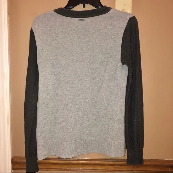 Prana Ansleigh Pullover Slit Sweater Grey‎ Small - Image 3