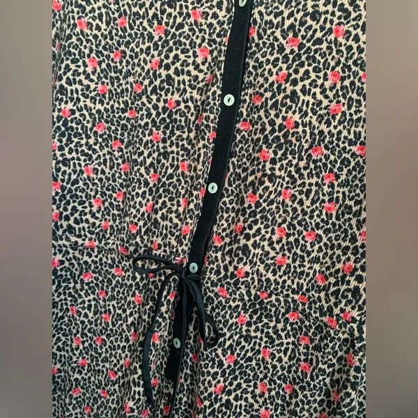 Victoria’s Secret leopard print onesie large - Image 4
