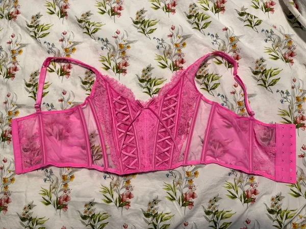 Victoria's Secret Pink Bra Corset - Image 5
