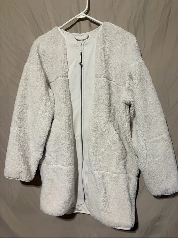 Lululemon Collarless Textured Fleece Full Zip - Image 2