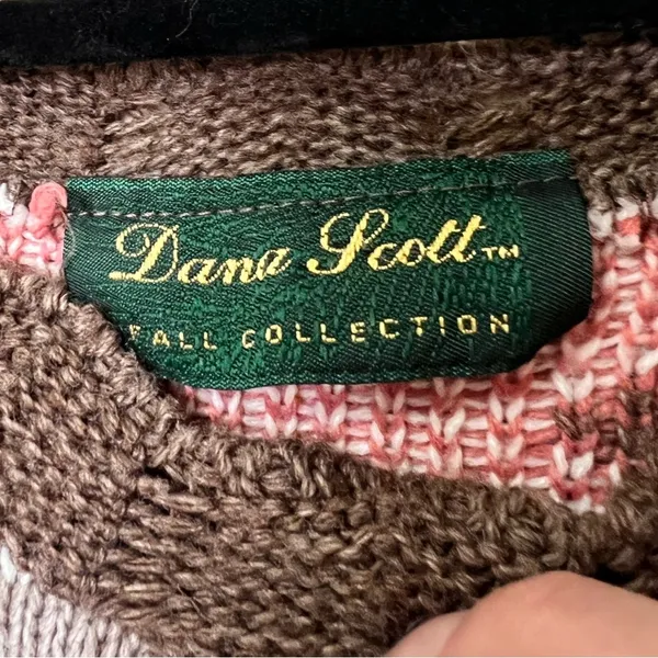 Vintage, Dana Scott Grannycore Sweater Size M - Image 4