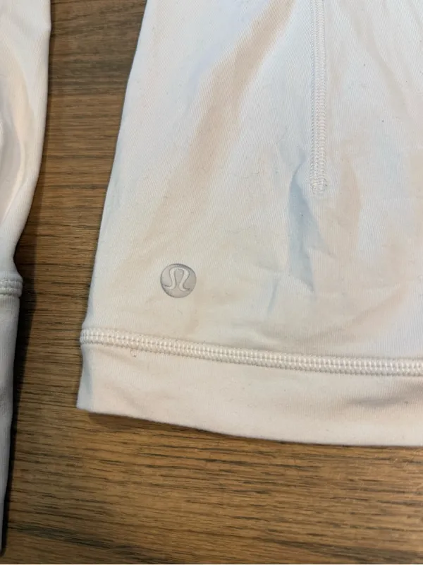 Lululemon It's Rulu Run Quarter Zip Size 10 - Image 9