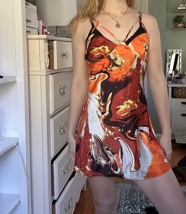 Urban Outfitters Print Dress - Image 4