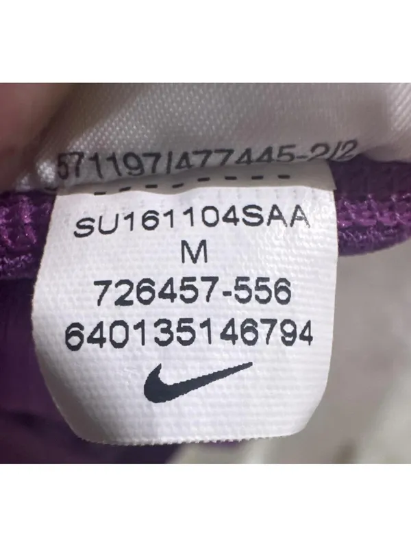 Nike Purple Racerback Athletic Tank Top Size M - Image 2