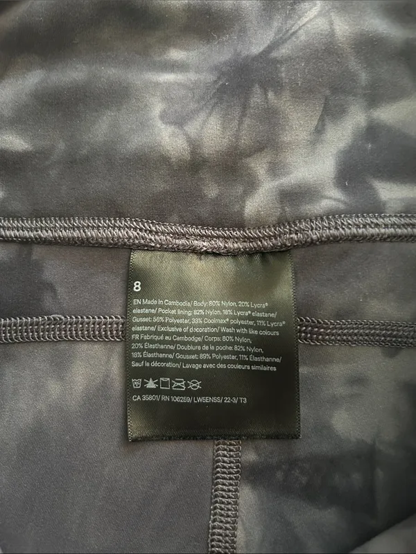 Lululemon Groove Super-High-Rise Flared Nulu Diamond Dye Pitch Grey Graphite 8 - Image 8