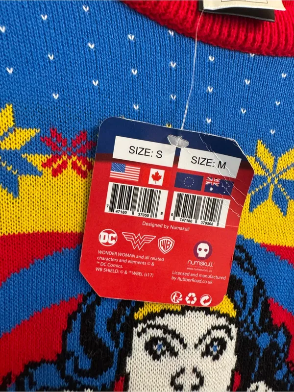 NWT - wonder women ugly Christmas sweater - Image 4