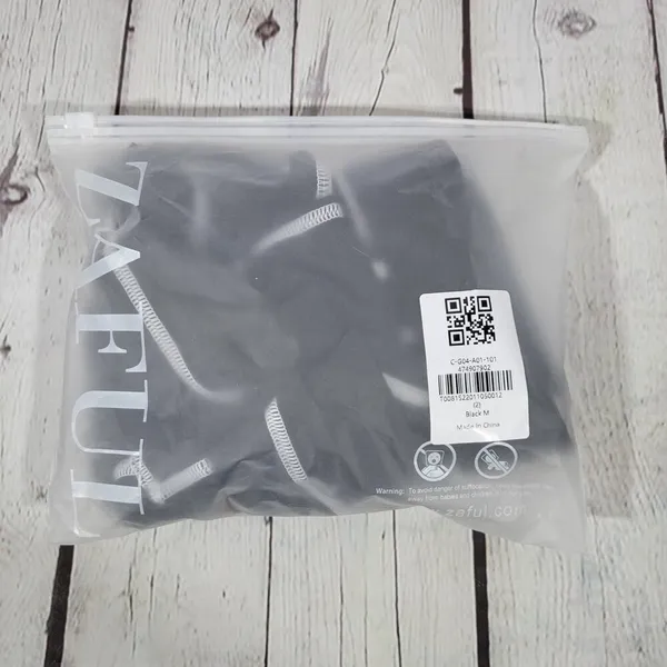 Zaful Black Leggings Athletic‎ Performance Stretch Fit Women's Size M - Image 7