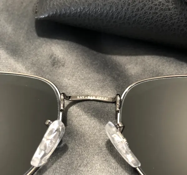Ray Ban Hexagonal Black Sunglasses RB3548 - Image 9