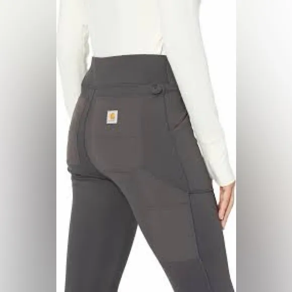 Carhartt WOMEN'S FORCE FITTED MIDWEIGHT UTILITY LEGGING Size Large - Image 2