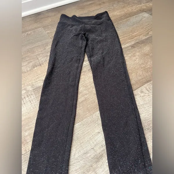 Aerie Chill.Play.Move black sparkly‎ leggings size small - Image 8