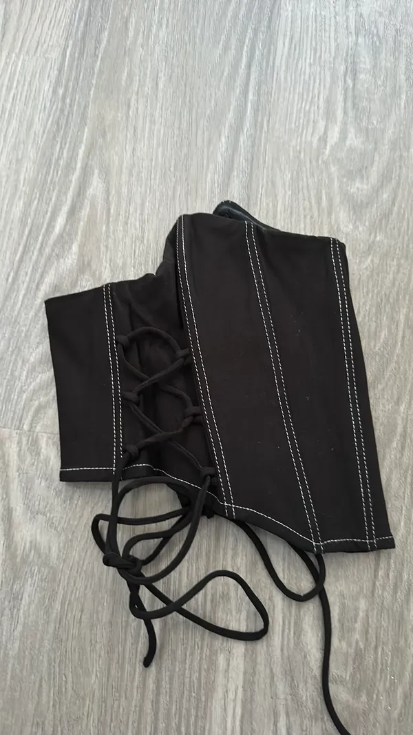 Garage Black Corset Top - Image 5