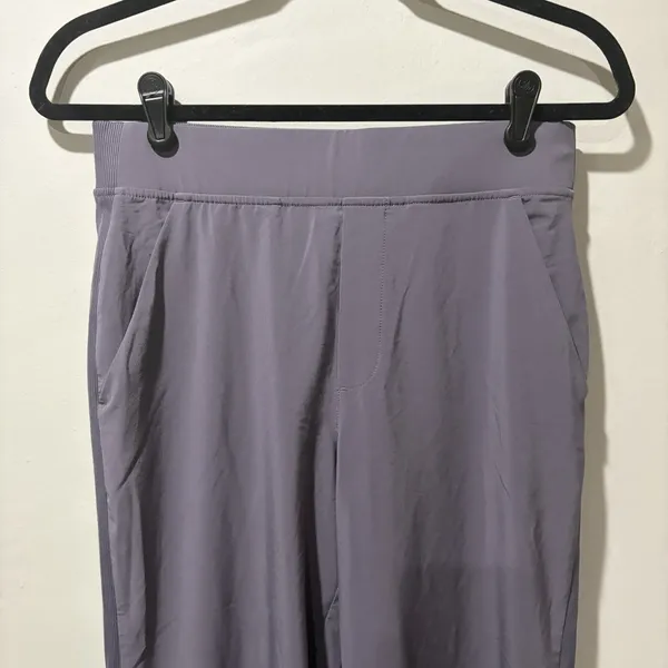 Athleta Brooklyn Mid Rise Ankle Pants Size 4 Dusty Purple Womens‎ Lightweight - Image 4