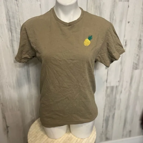 Pineapple Tshirt Green Size M - Image 5