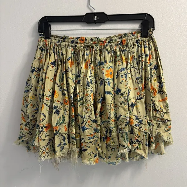 Free People Third Charm Printed Mini Skirt Women’s Size XS - Image 3