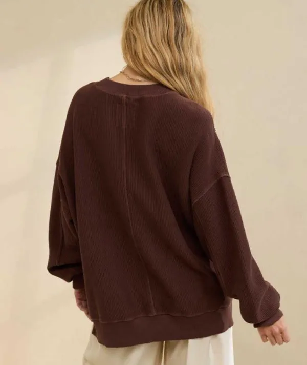 Aerie Big Chill Crew Sweatshirt - Image 3