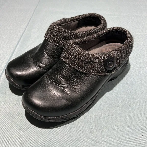 Dansko‎ Kenzie Leather Clogs Size 37/6-6.5 B24B - Image 2