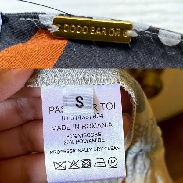 Dodo Bar Or Jenny‎ Dress S Orange - Image 5