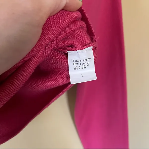 Altar'd State Fuchsia Crop Top - Image 5