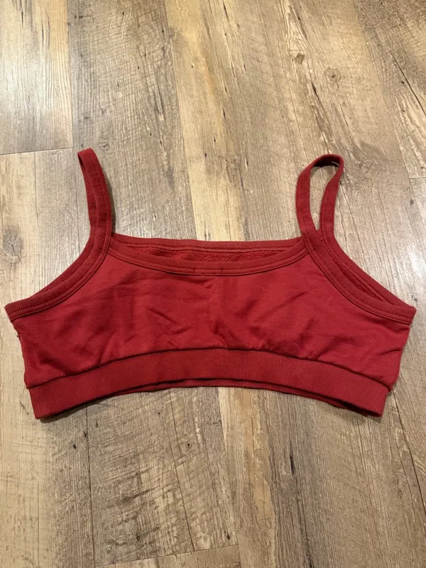 Savage X Fenty ESSENTIAL BRALETTE in Sweet Jam Red - Image 4