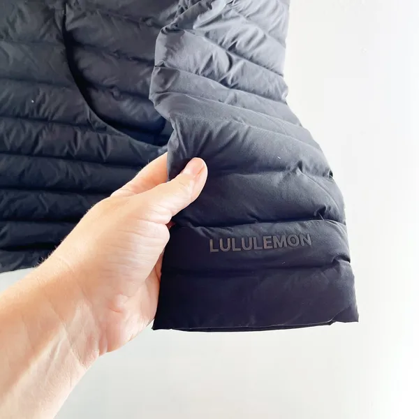 Lululemon Pack It Down Long Sleeve Full Zip Hood Puffer Quilted Jacket Black 8 - Image 6