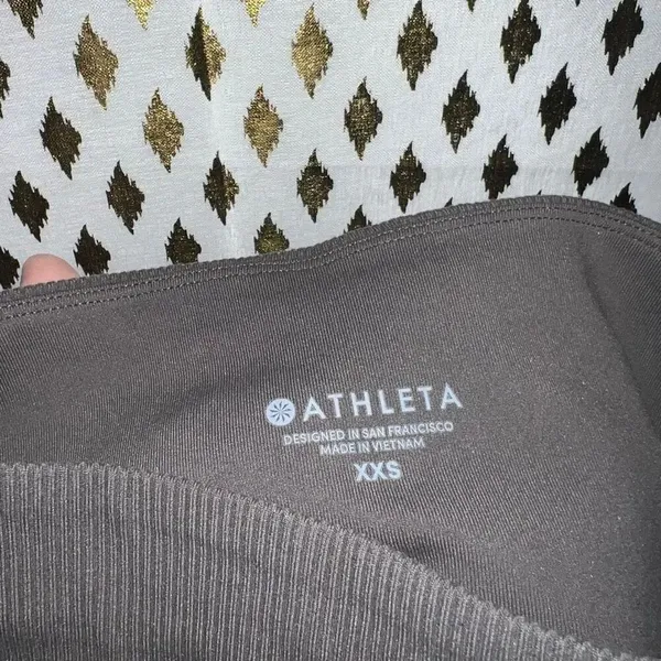 Athleta shorts ribbed bike black size XXS - Image 3