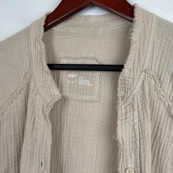 Aerie oversized Gauzy Coverup Shirt - Image 3