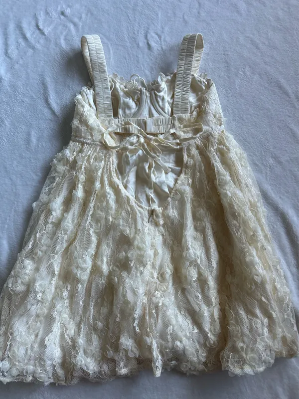 For Love & Lemons Ysabelle Mini Dress - Image 5
