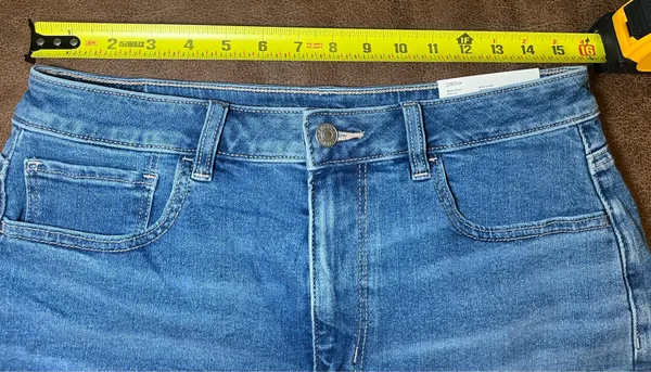 American Eagle Women’s Mom Shorts Stretch Cutoffs Size 12 New With Tag High Rise - Image 2