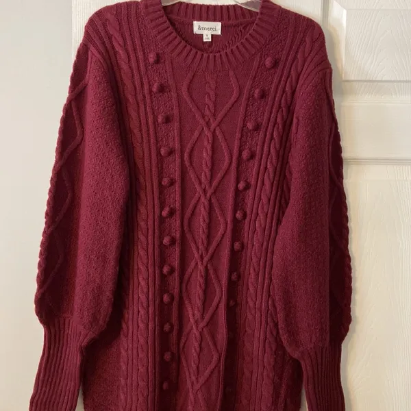 Merci Oversized Sweater size S excellent condition long 35” - Image 4