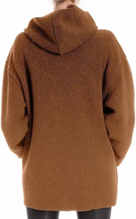 Max Studio Women's Hooded Coat | Size S - Image 2