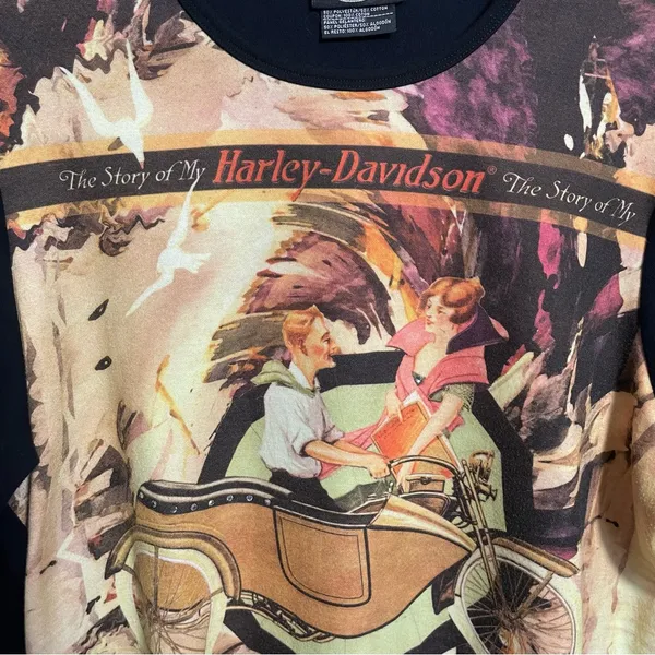 Harley-Davidson vintage long sleeve tee - Image 5