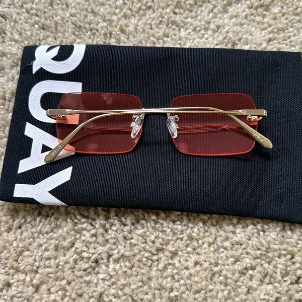 Quay TTYL RIMLESS SUNGLASSES - Image 2