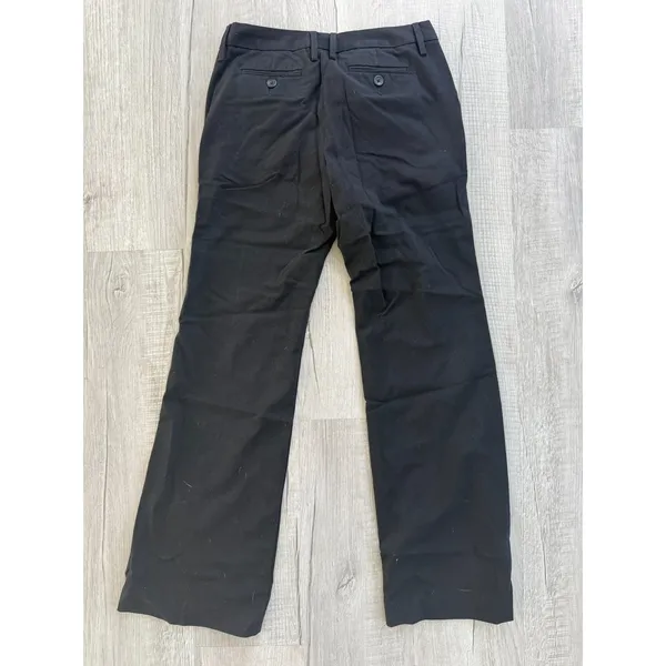 GAP stretch straight fit black dress pants 1 reg - Image 2