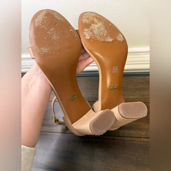 Coach Link Chunky Heeled Sandals size 9 - Image 7