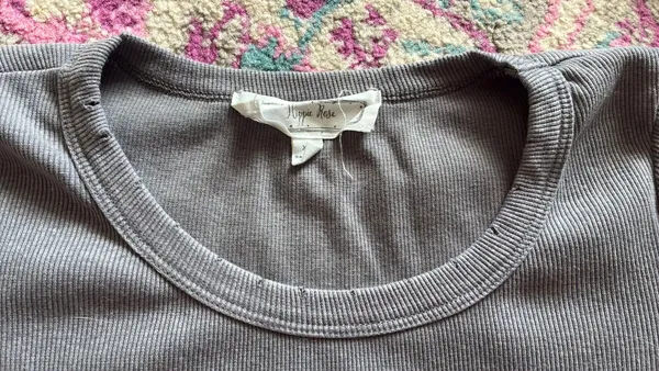 Hippie Rose grey top - Image 5