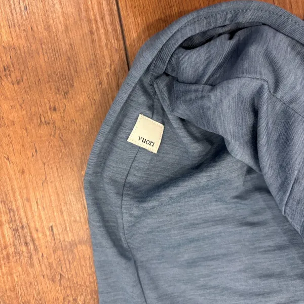 Women's Vuori Falls Jumpsuit in Light Azure Heather Blue Size M Soft $118 EUC - Image 5