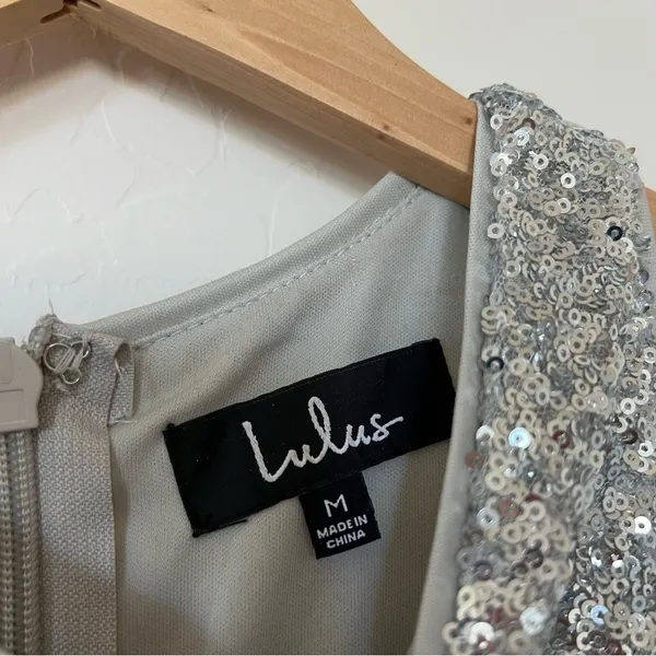 Lulus Infinite Dreams Ombre Sequin Trumpet Maxi Dress Gown Gold/Silver - Image 10