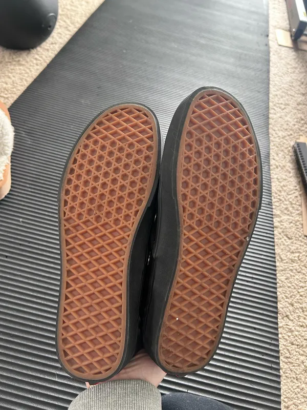 Black Slip-On Vans - Image 2