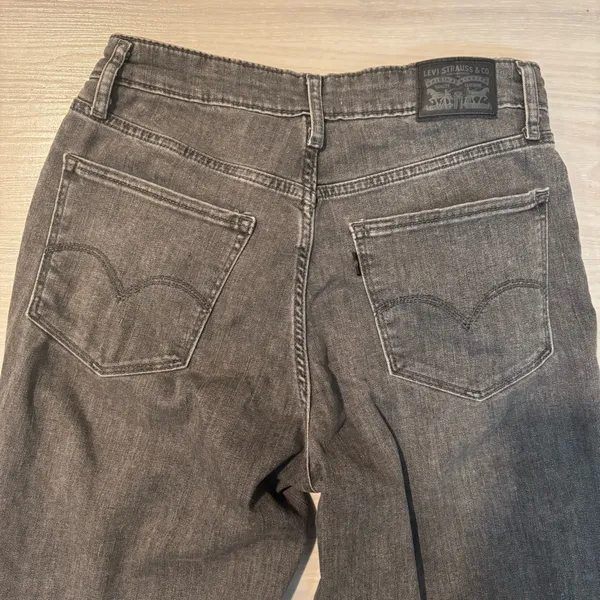 Levi’s women’s 721 high rise skinny jeans gray black denim size 29 - Image 6