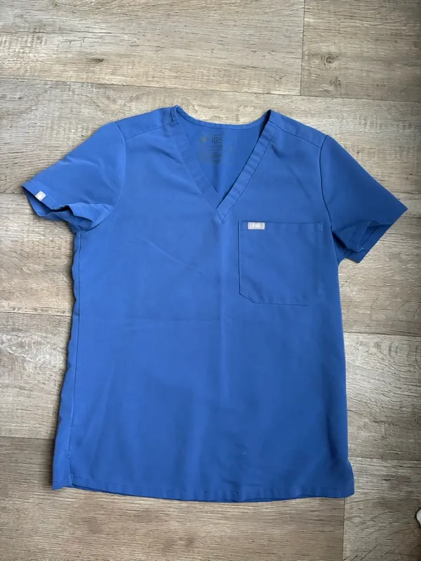 FIGS Catarina One Pocket Scrub Top Sz XS PO 1660 - Image 3