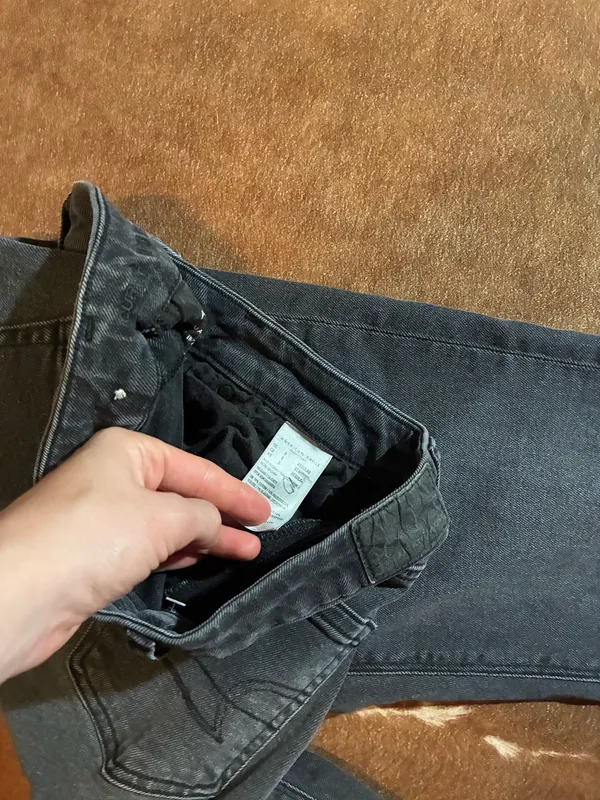 American Eagle Curvy mom jeans size 0 regular  - Image 5