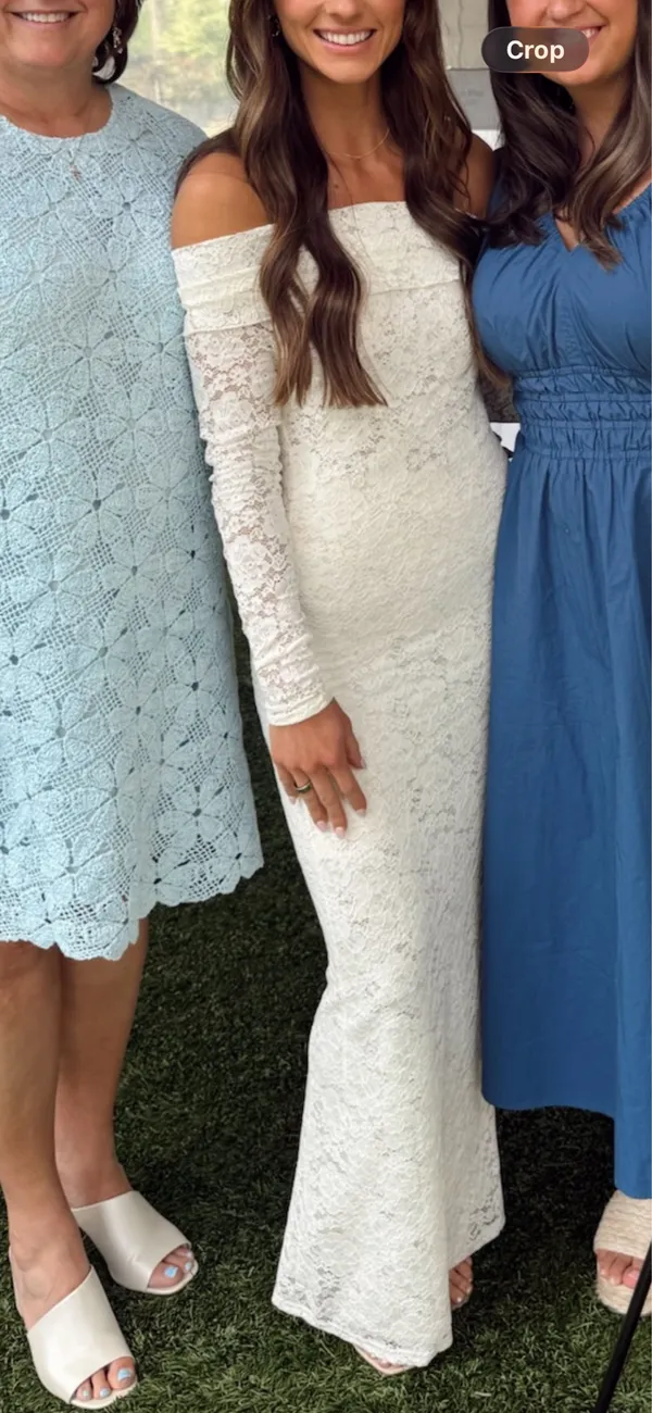 Peppermayo White lace dress - Image 4