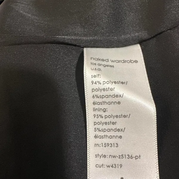 E9. Naked Wardrobe black blazer Size S - Image 3